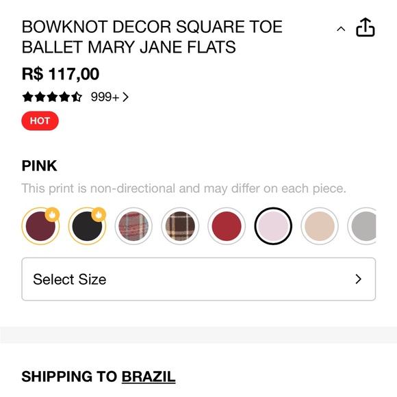 CIDER Pink Ballet Flats - Picture 8 of 8